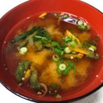 KitchenBeeセレクト、福井県のマルカワみそを使ったフリーズドライのお味噌汁。美味しさに創造力が刺激され、４つのアレンジで頂きました。