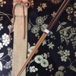 サントリー美術館 ミュージアムショップで買える箸袋と竹製のお箸はアップサイクルなひと品