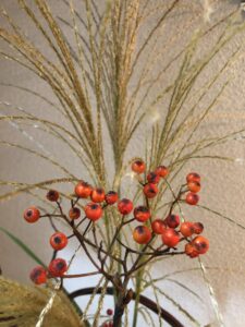 ススキのいけばな