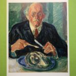 エドヴァルド・ムンクの作品  お皿にのっている魚について調べてみた