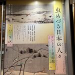 虫めづる日本の人々【サントリー美術館】展示室入り口に流れる虫の声が風情満点